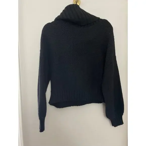 Toad & Co Woodstock Cardigan Sweater Organic Cotton Blue Pointelle Size XS - Picture 9 of 12